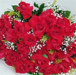 Bouquet 36 rosas especiais